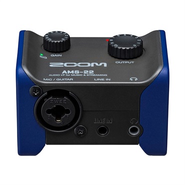 ZOOM AMS-22(AUDIO I/F for MUSIC & STREAMING) 画像2