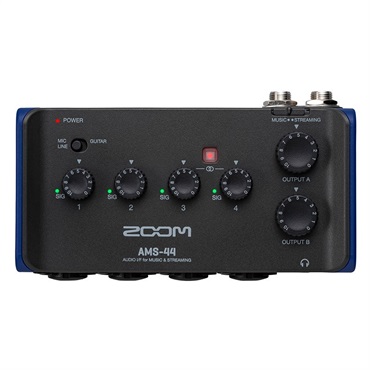 ZOOM AMS-44(AUDIO I/F for MUSIC & STREAMING) 画像1