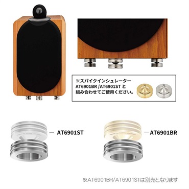 audio-technica AT6902ST(6個入)(ステンレス材・スパイクベース側) 画像2