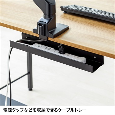 SANWA SUPPLY SH-KDN12060M （W1200×D600×H700mmの木目デスク） 画像2