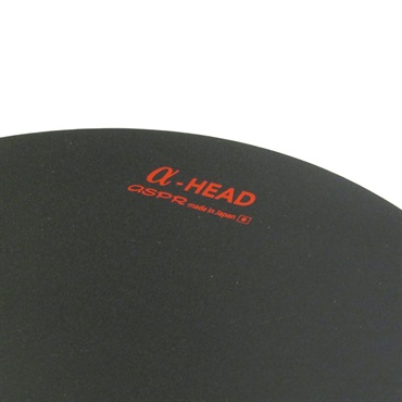 ASPR α-HEAD BK for 14in. [ブラシ・トレーニングシート / スネア・ミュート・シート/ブラック] 画像1
