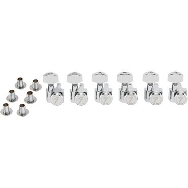 Fender USA 【新楽器応援セール】 Locking Stratocaster / Telecaster Machine Heads All Short Post Chrome (6pcs) [#0990818105] 画像4
