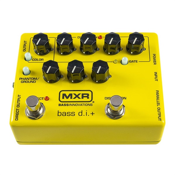 MXR IKEBE ORIGINAL M80 BASS D.I.+ Yellow 【発売記念特典！AC