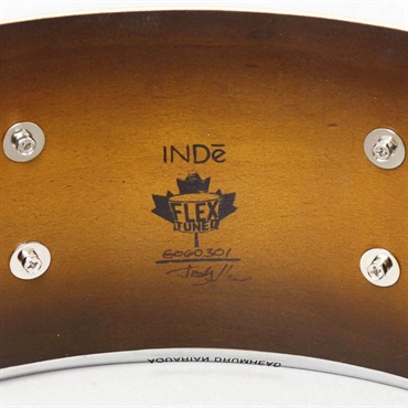 INDe Flex-Tuned Maple Snare Drum 14×5.75 - Golden Burst Premium Satin Lacquer 画像7