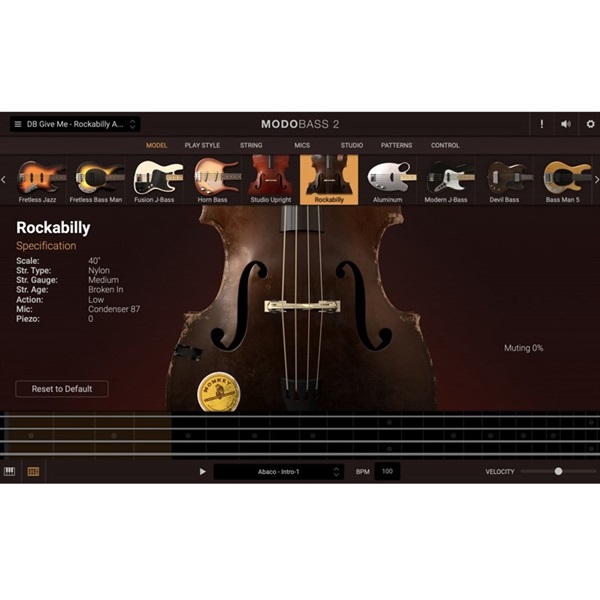 IK Multimedia 【アイケーマルチメディア Virtual Instruments Sale！】MODO BASS 2(代引不可)(オンライン納品) 画像4
