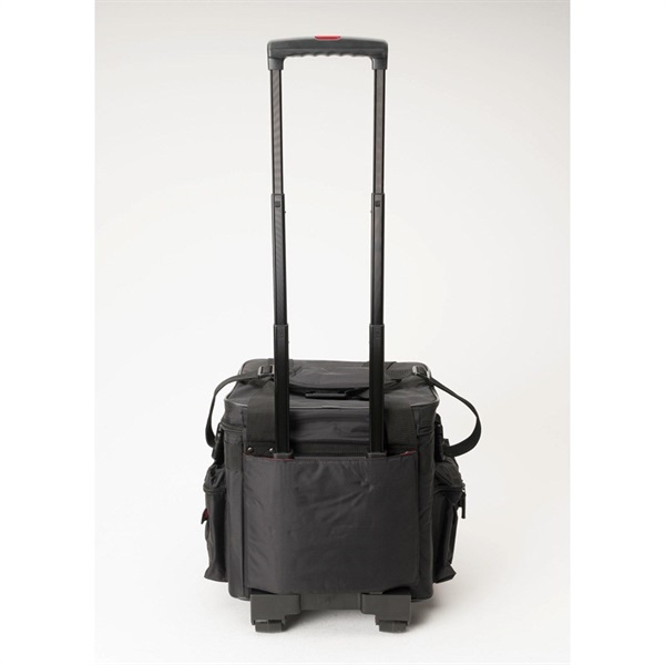 MAGMA LP-BAG100 Trolley Black/Red 【レコード用キャリーバッグ