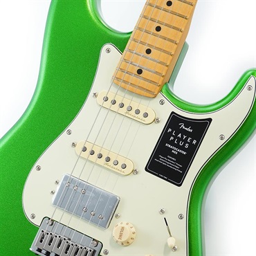Fender MEX Player Plus Stratocaster HSS (Cosmic Jade/Maple) 画像3