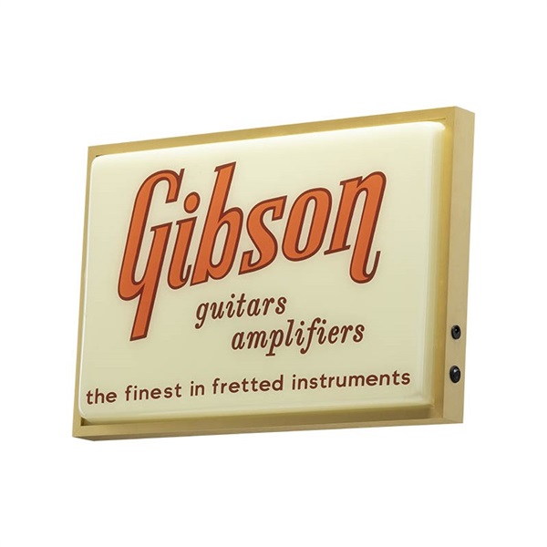 Gibson Vintage Lighted Sign， Guitars & Amplifiers [GA-SGN1