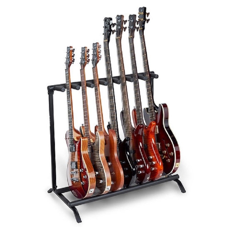 Warwick Multiple Guitar Rack Stand - for 7 Electric Guitars Basses， Flat Pack (エレキギター用7本立て組立式スタンド) [RS 20882 B/1 FP] 【箱ボロ特価品】 画像1