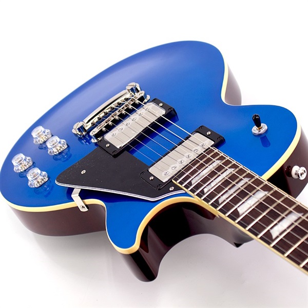Three Dots Guitars LP Model Modified (Sapphire Blue Metallic