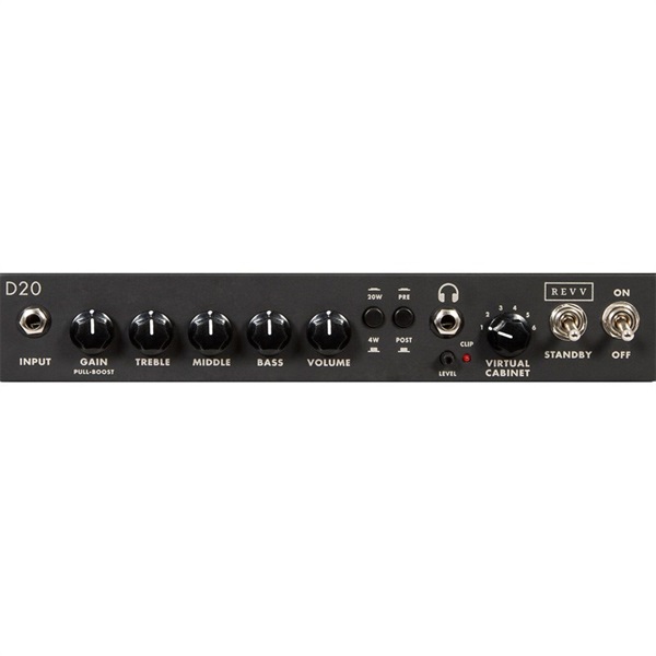 REVV Lunchbox Amplifiers D20 Black（レヴ） 画像1