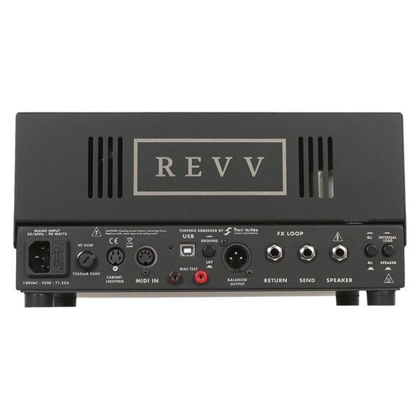 REVV Lunchbox Amplifiers D20 Black（レヴ） 画像2