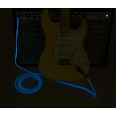 Fender USA PROFESSIONAL SERIES GLOW IN THE DARK CABLE 10feet (BLUE)(#0990810108) 画像2