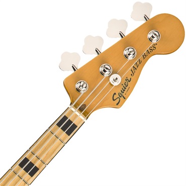 Squier by Fender Classic Vibe '70s Jazz Bass Maple Fingerboard (Black) 画像4