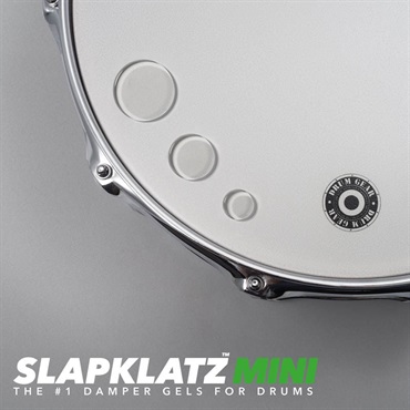 SlapKlatz SlapKlatz MINI Drum Dampeners - GEL Clear 画像5