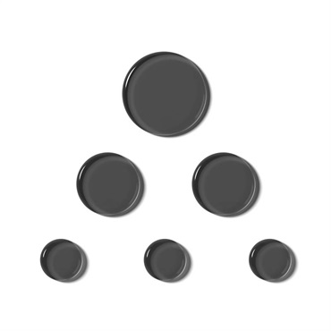 SlapKlatz SlapKlatz MINI Drum Dampeners - GEL Black 画像3