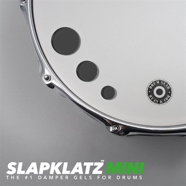 SlapKlatz SlapKlatz MINI Drum Dampeners - GEL Black 画像5