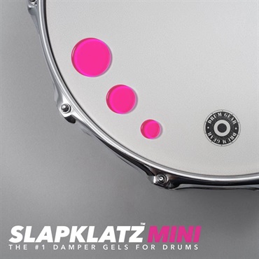 SlapKlatz SlapKlatz MINI Drum Dampeners - GEL Pink 画像5