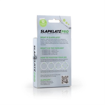 SlapKlatz SlapKlatz PRO Ver.2 Drum Dampeners - GEL Alien Green 画像1