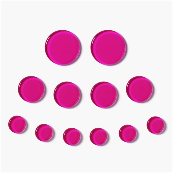 SlapKlatz SlapKlatz PRO Ver.2 Drum Dampeners - GEL Pink 画像2