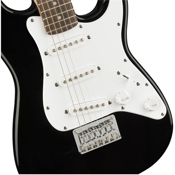 Laurel　Mini　Strat?,　Squier　Black　Fender　by　Fingerboard,　エレキギター　ギター