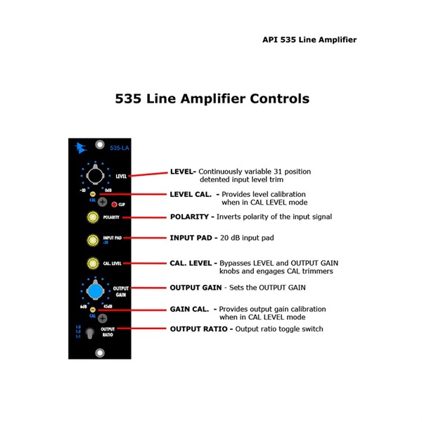 API 535-LA(API500シリーズ) 画像2