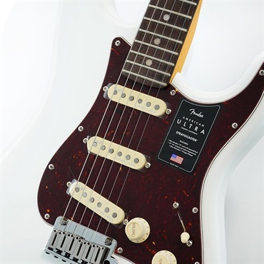 Fender USA American Ultra Stratocaster (Arctic Pearl/Rosewood)【旧価格品】 画像3