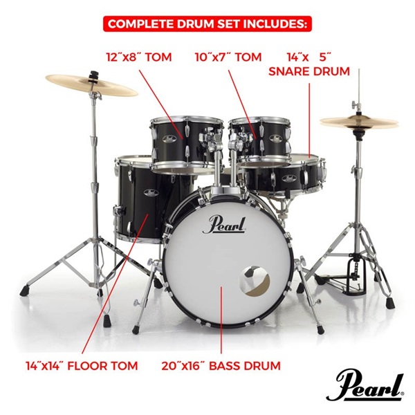 Pearl ROADSHOW Compact Drum Kit ～Overseas Edition - Bronze