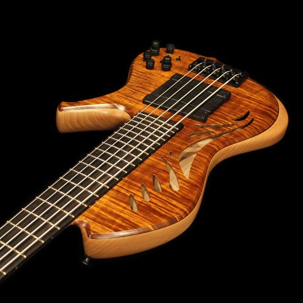Kenneth Lawrence Instruments Custom Chambered Brase II 5st/34 (Premium Koa Top) 画像6