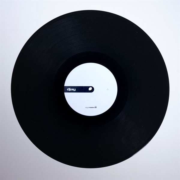 stokyo djay Control Vinyl 1枚 Black 12 コントロールバイナル DJAY-001 画像1