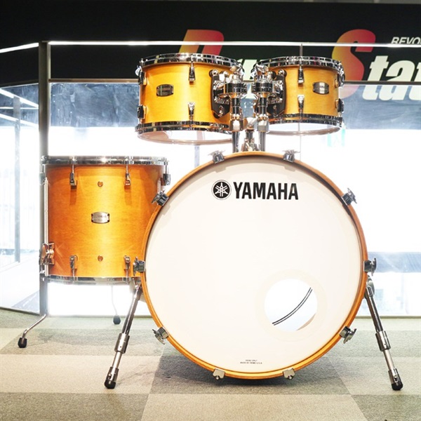 YAMAHA Absolute Hybrid Maple 4pc Drum Set【BD22、FT16、TT12＆10/カラー：ヴィンテージナチュラル（VN）】 [AMB2218+AMP6F3] 画像1