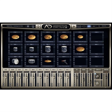 xlnaudio Addictive Drums 2 Studio Rock ADpak (代引不可)(オンライン納品) 画像2