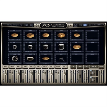 xlnaudio 【エクスエルエヌオーディオ2025サマーセール】Addictive Drums 2 Studio Prog ADpak (代引不可)(オンライン納品) 画像2