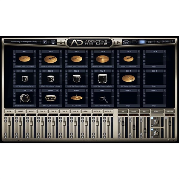 xlnaudio 【エクスエルエヌオーディオ2025サマーセール】Addictive Drums 2 Studio Prog ADpak (代引不可)(オンライン納品) 画像2