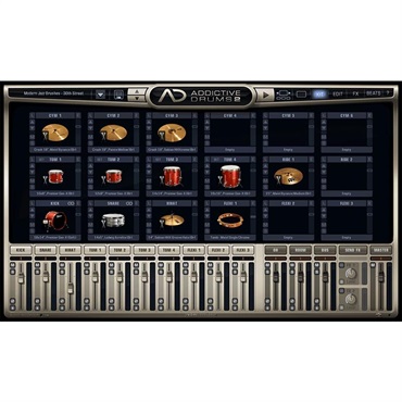xlnaudio Addictive Drums 2 Modern Jazz Brushes ADpak (代引不可)(オンライン納品) 画像2