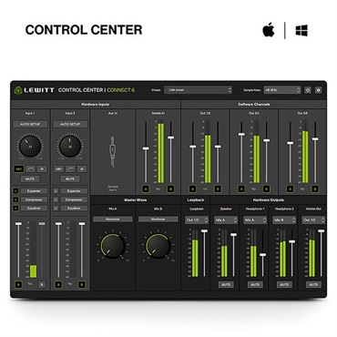 LEWITT CONNECT 6 (ルーイット) オーディオインターフェイス 画像4