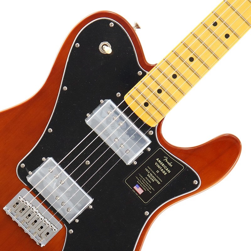 Fender USA American Vintage II 1975 Telecaster Deluxe (Mocha/Maple) 画像3