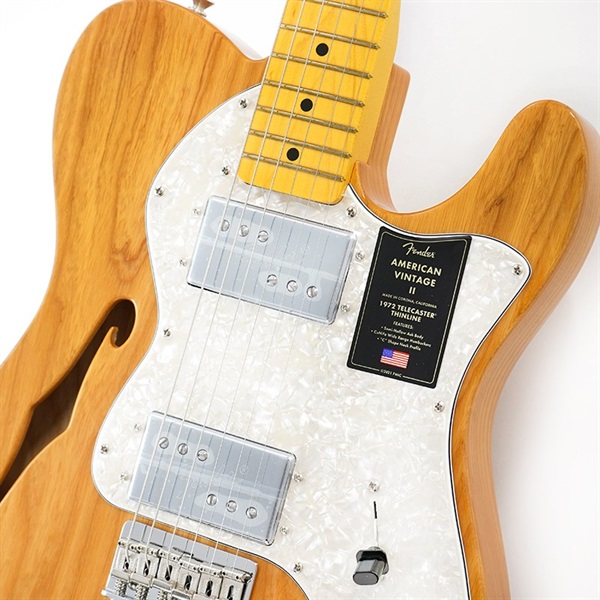 Fender USA Telecaster Thinline 1972 リフ物 American Vintage II 1972 Telecaster® Thinline – Fender