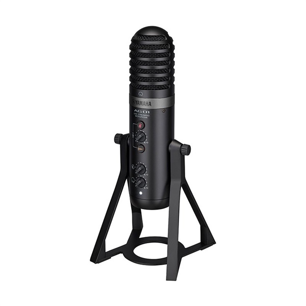 YAMAHA AG01 B(ブラック)(OBS Studio機器認証)(ヤマハ)【配信に最適なUSBマイク】 画像1