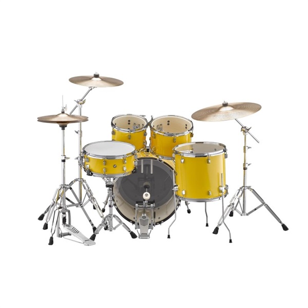 YAMAHA RDP0F5 YL + HW680W + DS550U [RYDEEN シェル + ハードウェア + スツールセット / 20インチバスドラム / カラー：メローイエロー] 画像1