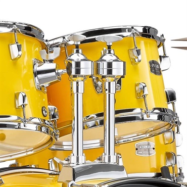 YAMAHA RDP2F5 BGG + HW680W + DS550U [RYDEEN シェル + ハードウェア + スツールセット / 22インチバスドラム / カラー：バーガンディグリッター] 画像3