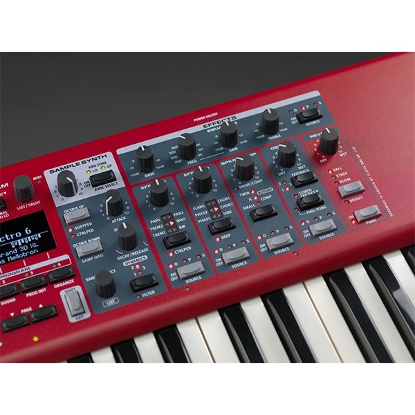 Nord（CLAVIA） Nord electro 6 HP73+専用ソフトケースセット※配送事項要ご確認 画像3
