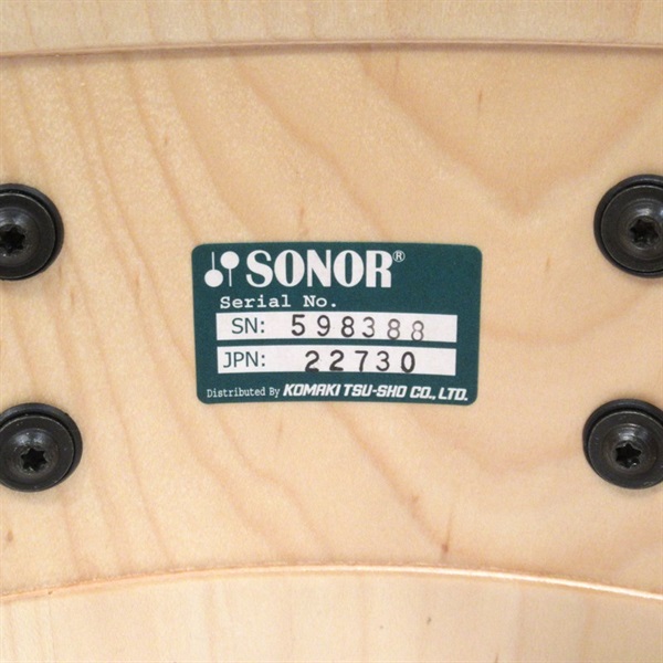 SONOR PL-1406SDW CHB [PROLITE Series Maple 14×6 Press Hoop / チョコレート・バール] 画像8