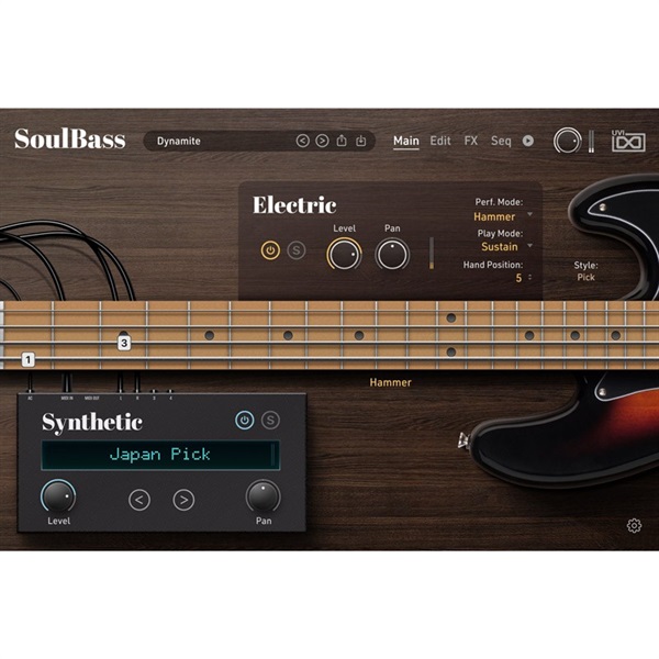 UVI Soul Bass(代引不可)(オンライン納品) 画像2