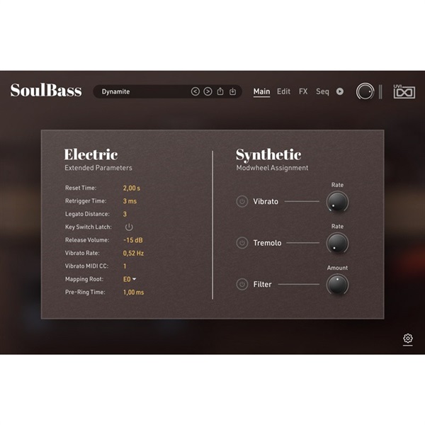 UVI Soul Bass(代引不可)(オンライン納品) 画像3