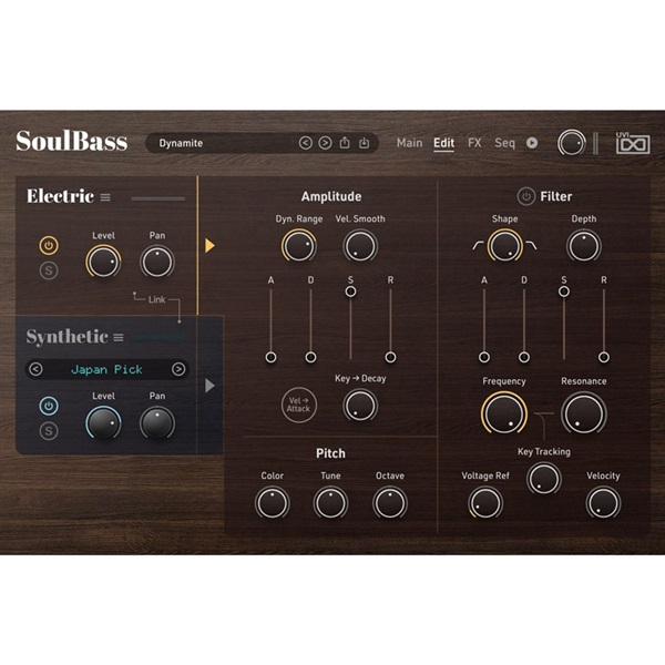UVI Soul Bass(代引不可)(オンライン納品) 画像4