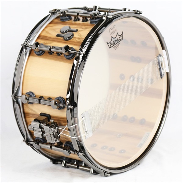 SONOR 値下げしました！SQ2 14x7 Birch Heavy Snare Drum - American Walnut / Black Parts 画像3
