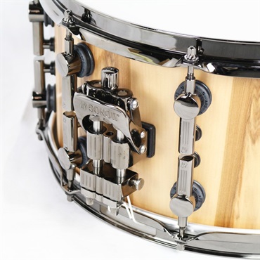 SONOR 値下げしました！SQ2 14x7 Birch Heavy Snare Drum - American Walnut / Black Parts 画像4