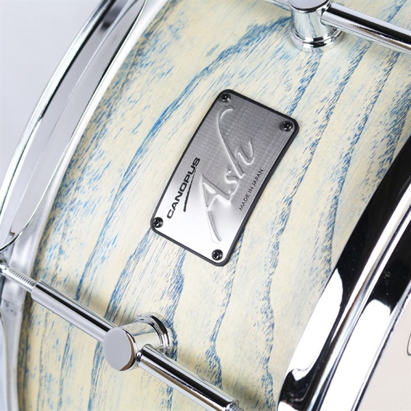 CANOPUS AH-1465 [Ash Snare 14×6.5 / Ocean Storm Ash Oil] 画像6