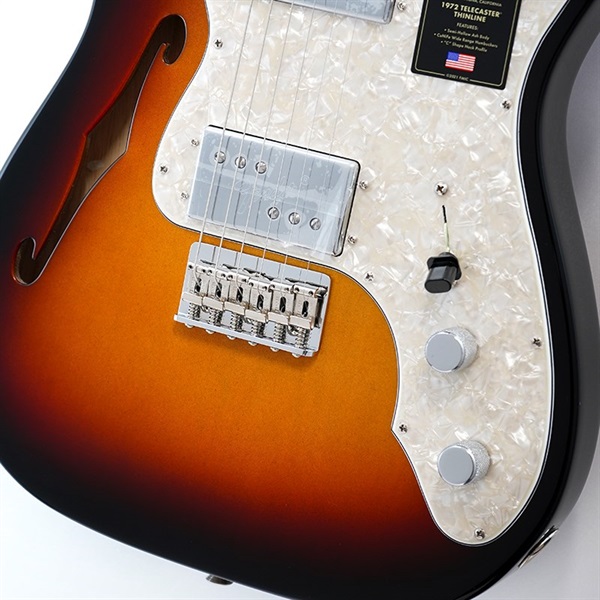 Fender USA American Vintage II 1972 Telecaster Thinline (3-Color